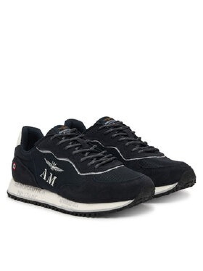 Aeronautica Militare Sneakersy 261SC0320UPL00313 Granatowy