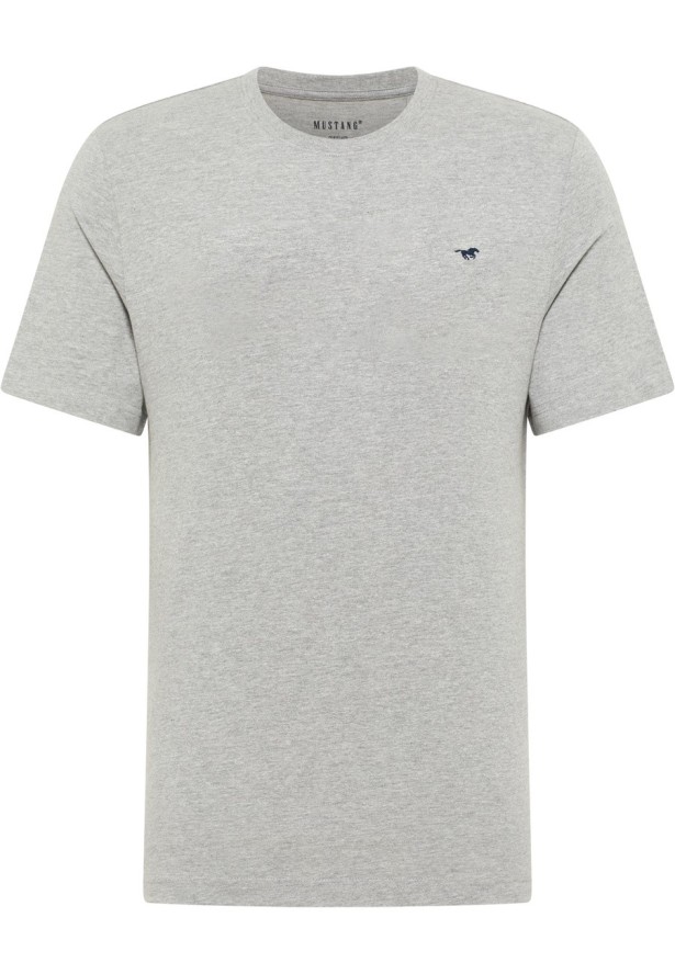 Męski T-Shirt Mustang Style Alex Mid Grey Mélange 1017338 4140