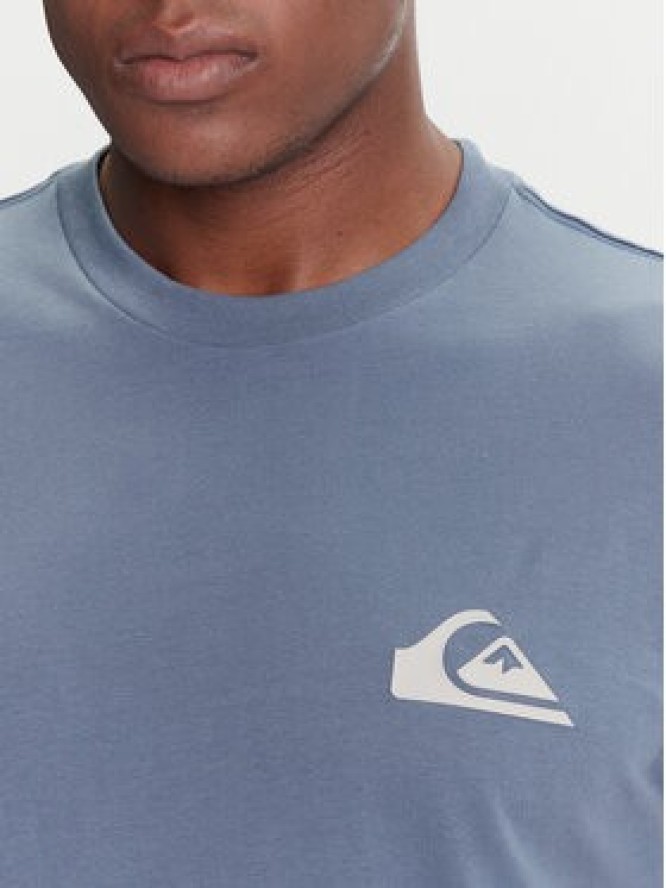 Quiksilver T-Shirt EQYZT08181 Niebieski Regular Fit
