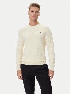 Gant Sweter 8030261 Beżowy Regular Fit