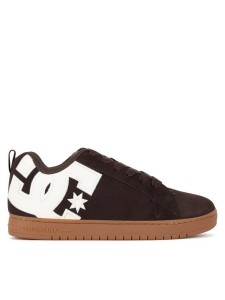 DC Shoes Sneakersy COURT GRAFFIK SE DC01665200 Brązowy
