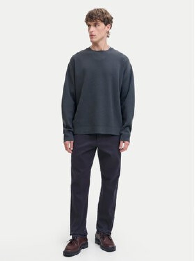 Jack & Jones Chinosy Kane Hank 12286940 Granatowy Relaxed Fit