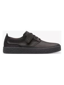 Clarks Skórzane sneakersy "Street hill Lace" w kolorze czarnym rozmiar: 45