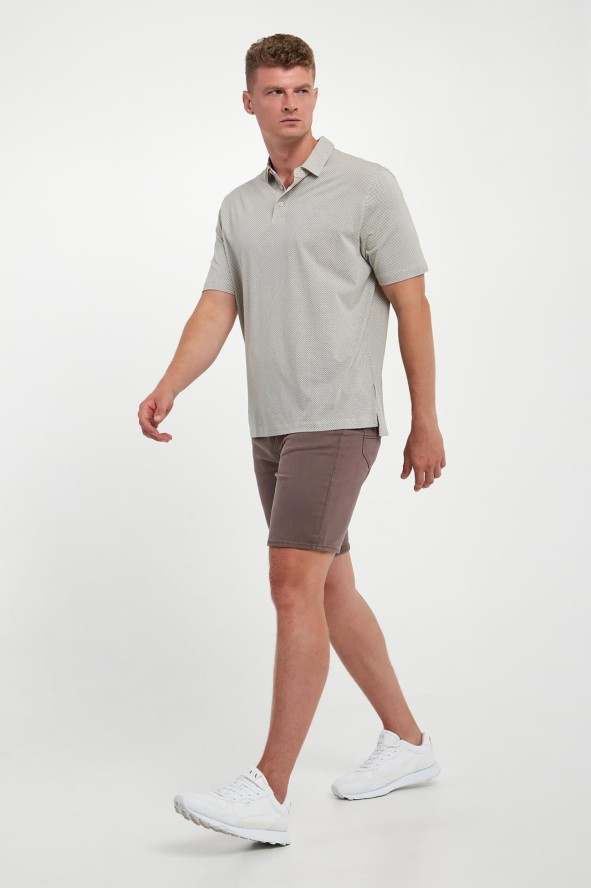 Polo męskie ze wzorem ARMANI EXCHANGE