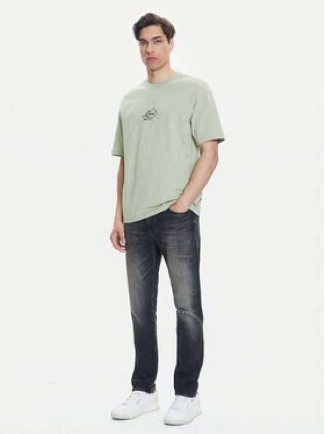 BOSS T-Shirt Te_Voyage 50546370 Zielony Relaxed Fit