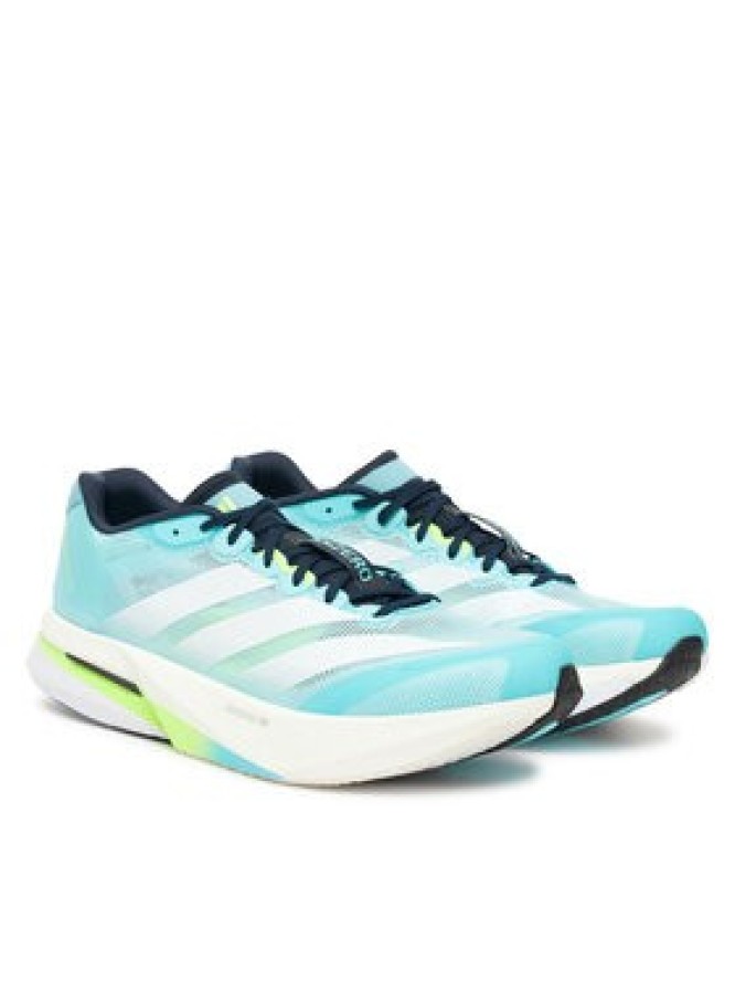 adidas Buty do biegania adizero Boston 13 JS4945 Turkusowy