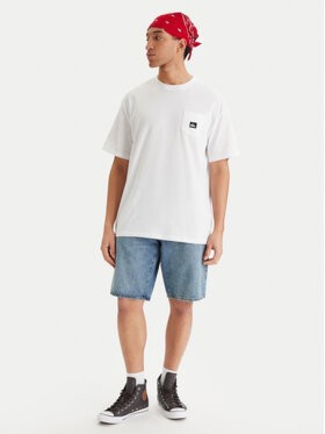 Quiksilver T-Shirt Salt Water EQYZT08205 Biały Comfort Fit
