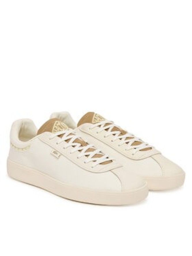 Lacoste Sneakersy Baseshot 126 51SMA0072 Kremowy
