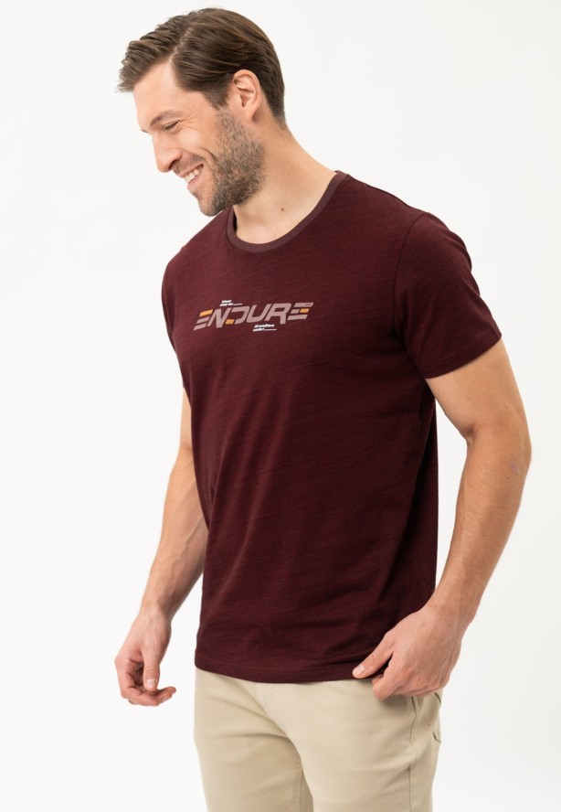 T-shirt w sportowym stylu T-ENDE