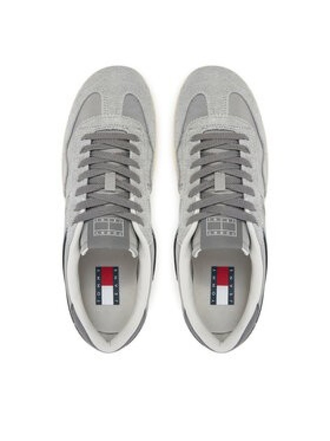 Tommy Jeans Sneakersy The Greenwich Mix Media EM0EM01606 Szary