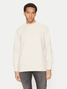 Calvin Klein Jeans Bluza Interlock J30J326754 Écru Regular Fit