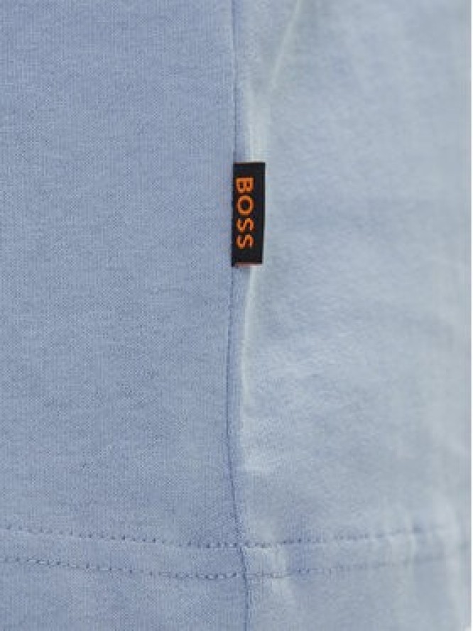 BOSS T-Shirt Te_Voyage 50546370 Niebieski Relaxed Fit