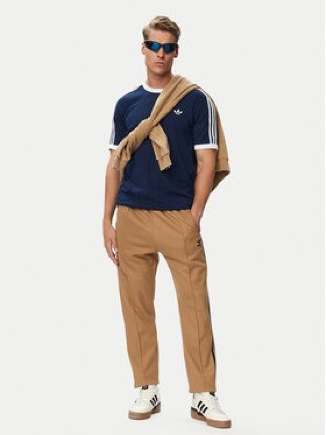 adidas T-Shirt Drop Needle 3 Stripes Tee KS7448 Granatowy Regular Fit