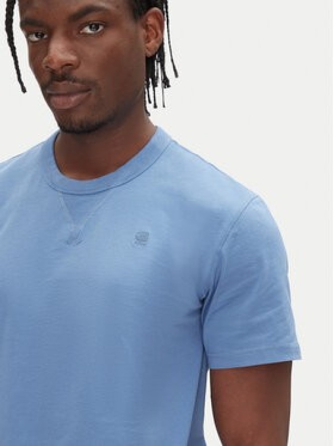 G-Star Raw T-Shirt Nifous D24449-336 Błękitny Regular Fit