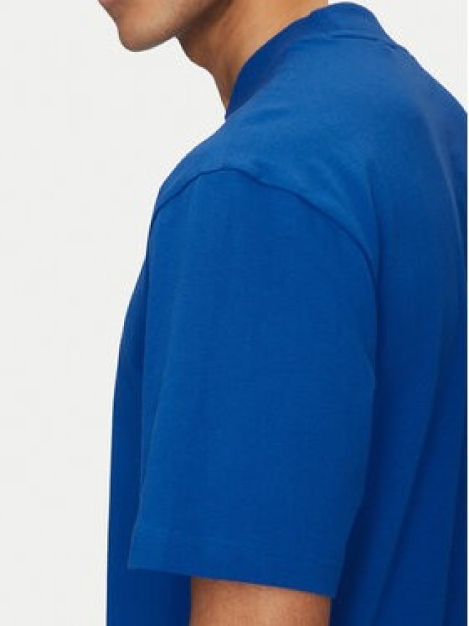 HUGO T-Shirt Nieros 50509991 Niebieski Regular Fit