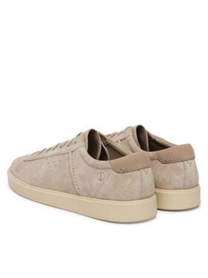 Clarks Sneakersy Lockford Lace 26186195 Szary