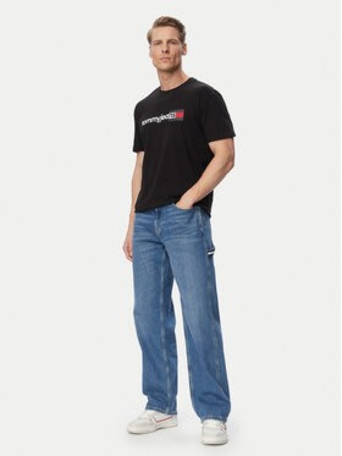 Tommy Jeans T-Shirt Entry Dna DM0DM23406 Czarny Regular Fit