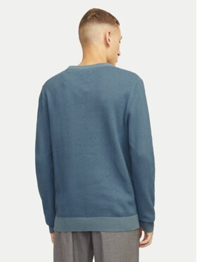 Jack & Jones Sweter Globe 12258139 Niebieski Regular Fit