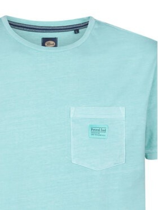 Petrol Industries T-Shirt M-1050-TSR632 Niebieski Regular Fit