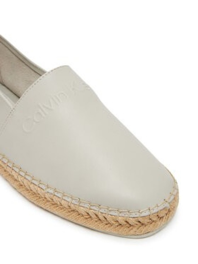 Calvin Klein Espadryle Espadrille Lth HM0HM01882 Szary