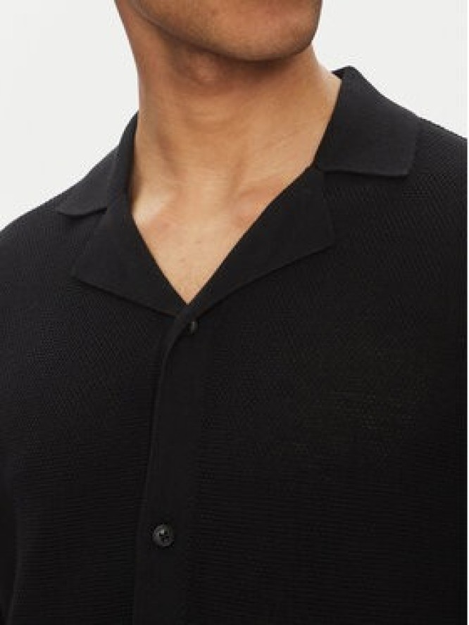 Jack & Jones Koszula Orion 12268226 Czarny Relaxed Fit