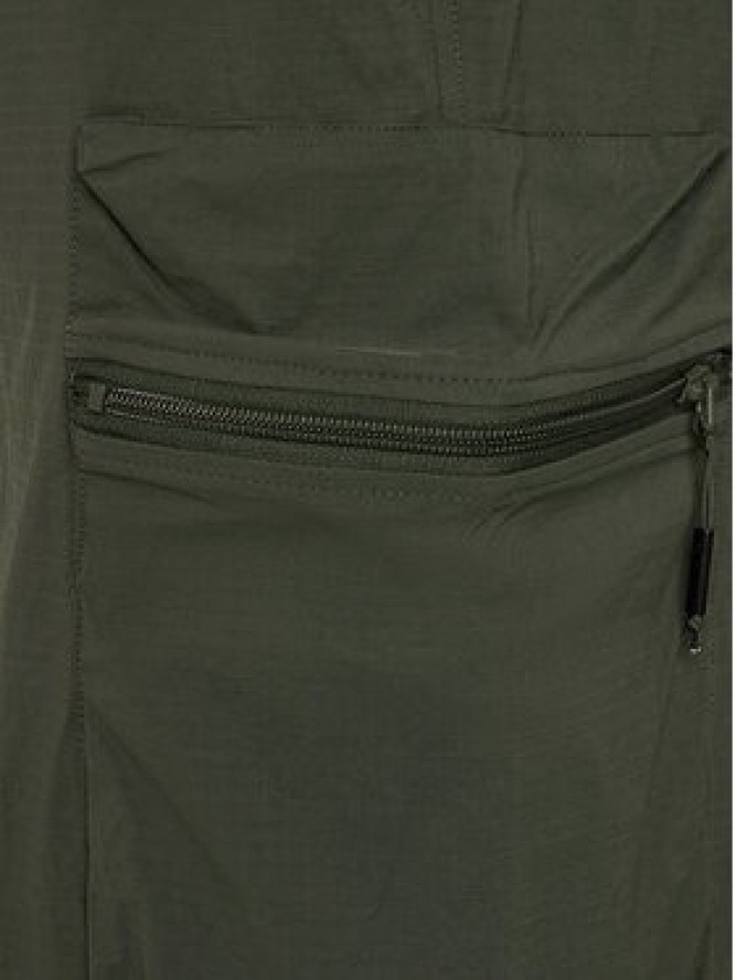 Rains Szorty sportowe Tomar Shorts 19310 Zielony Regular Fit