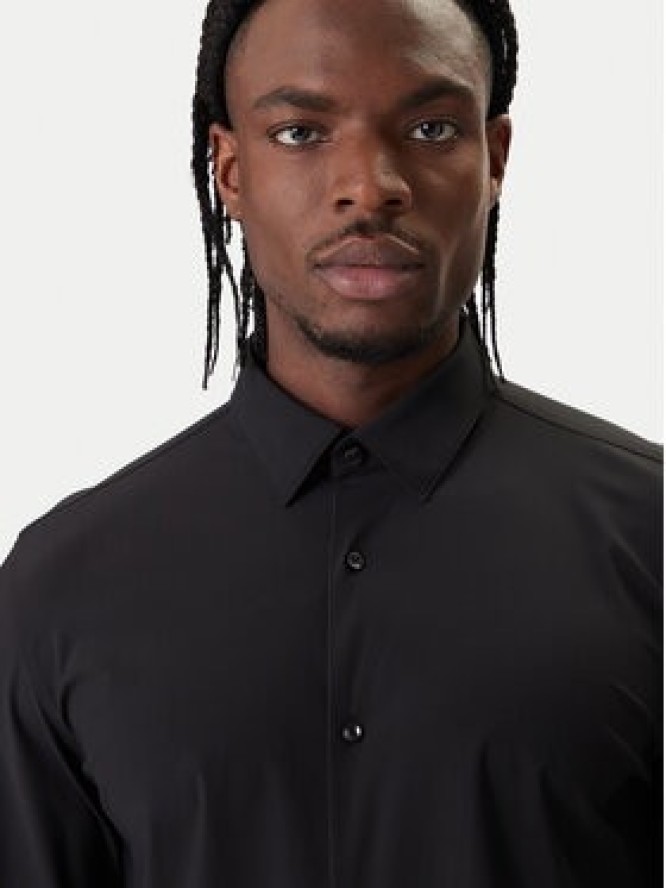 BOSS Koszula P-Hank 50555747 Czarny Slim Fit