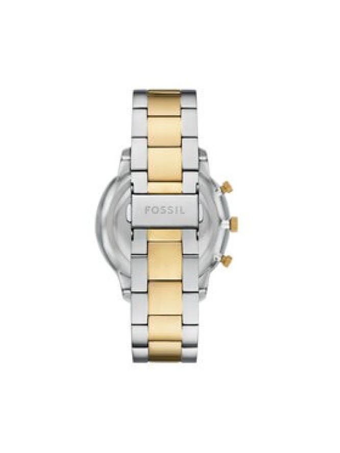 Fossil Zegarek Neutra Chronograph FS6112 Srebrny