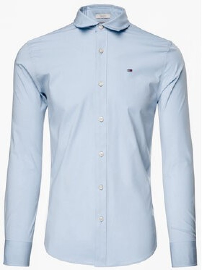 Tommy Jeans Koszula DM0DM04405 Błękitny Slim Fit