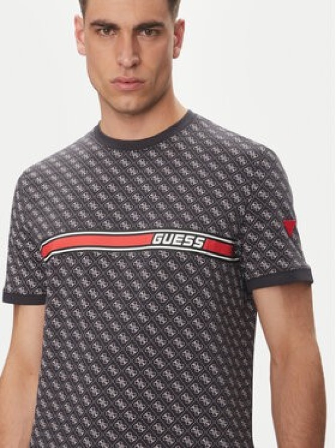 Guess T-Shirt Jamey Z2BI09 J1314 Czarny Regular Fit