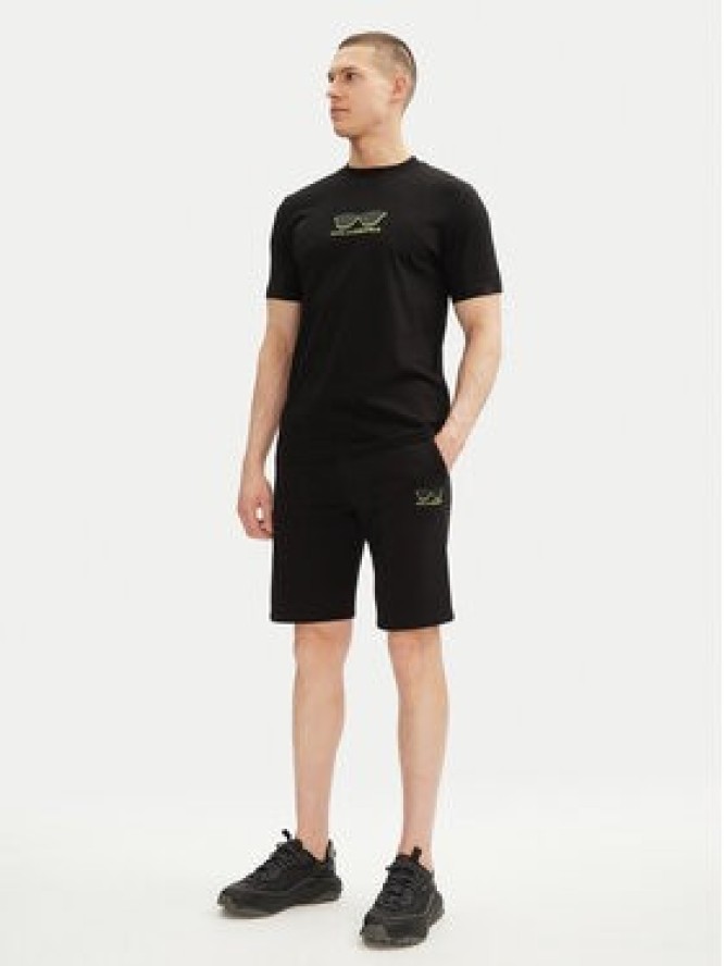 KARL LAGERFELD Szorty sportowe 705400 552917 Czarny Regular Fit