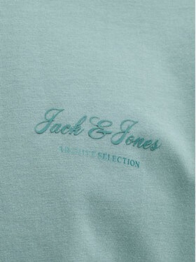 Jack & Jones T-Shirt Earchive 12287990 Turkusowy Regular Fit