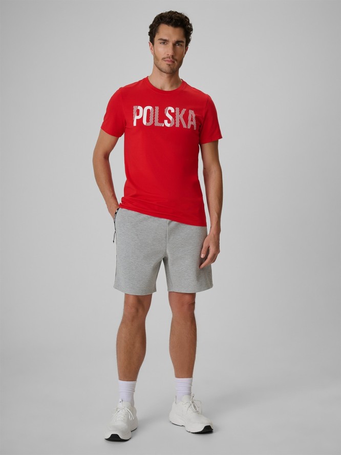 4F Koszulka kibica męska - czerwona M