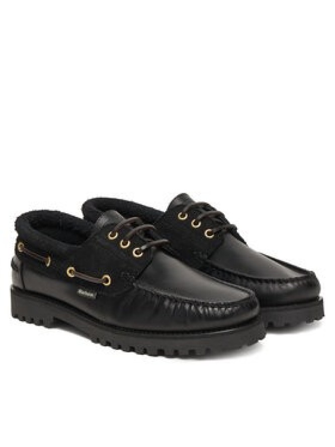 Barbour Mokasyny Deck Boat MFO0795BK51 Czarny
