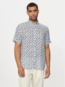 Bugatti Koszula 9450 58545A Niebieski Regular Fit