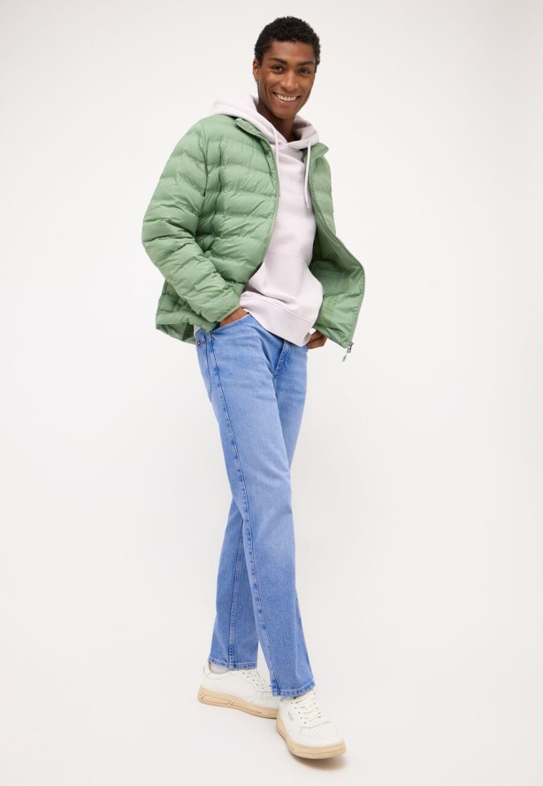 MUSTANG TRAMPER STRAIGHT MĘSKIE SPODNIE JEANSOWE JEANSY DENIM BLUE 1014873 5000 58