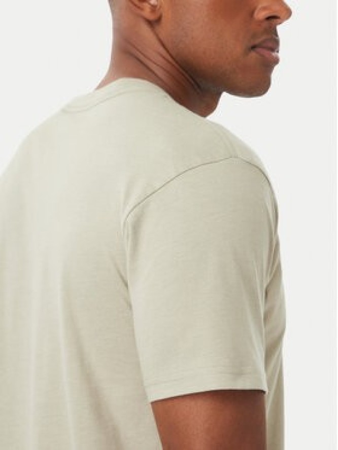 Quiksilver T-Shirt Feel The Outside EQYZT08004 Beżowy Regular Fit
