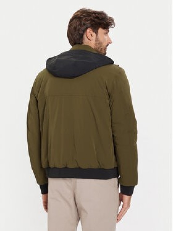 Aeronautica Militare Kurtka bomber 252AB3026UCT03264 Zielony Regular Fit