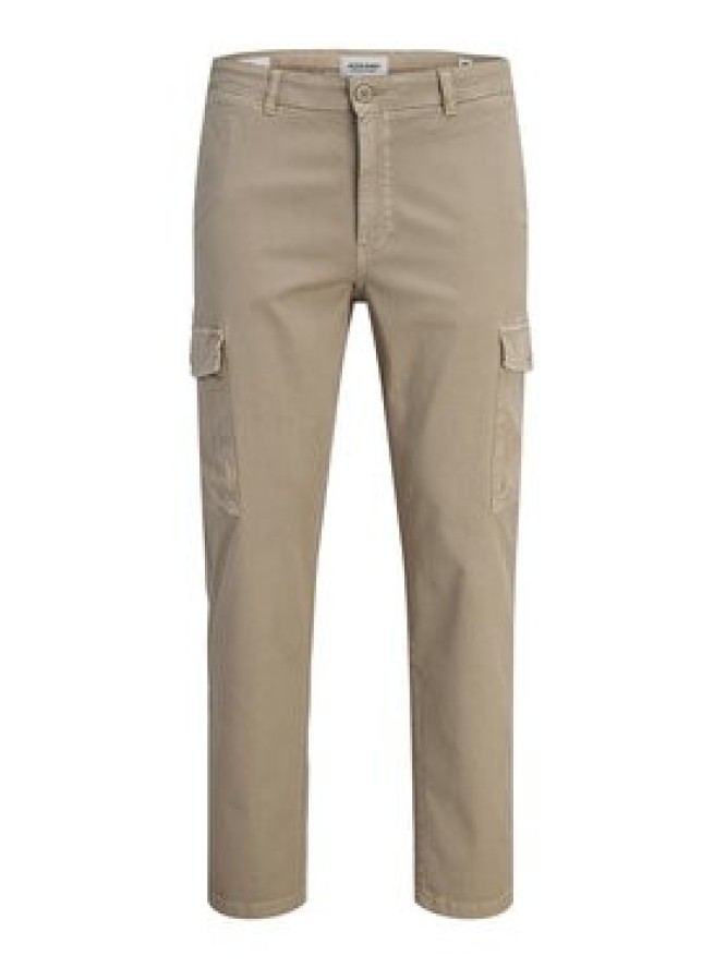 Jack & Jones Spodnie materiałowe Stace Arthur 12282388 Beżowy Regular Fit