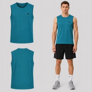 KOSZULKA MĘSKA 4F T-SHIRT BEZ RĘKAWÓW NA RAMIĄCZKA L M226 SS26