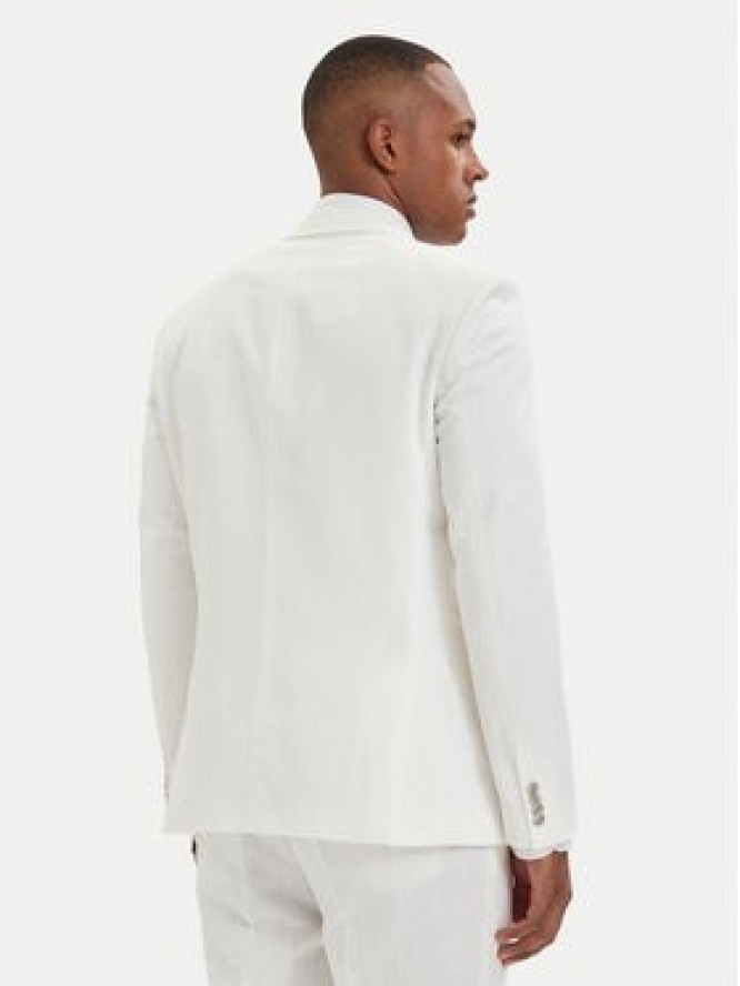 HUGO Garnitur Henry 50559672 Kremowy Slim Fit