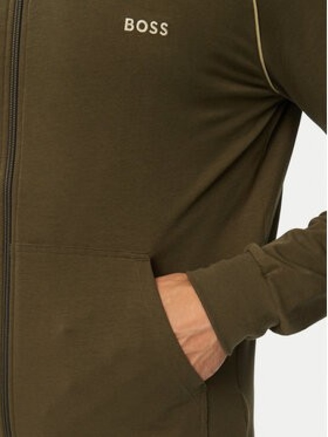 BOSS Bluza Mix&Match 50515307 Khaki Regular Fit