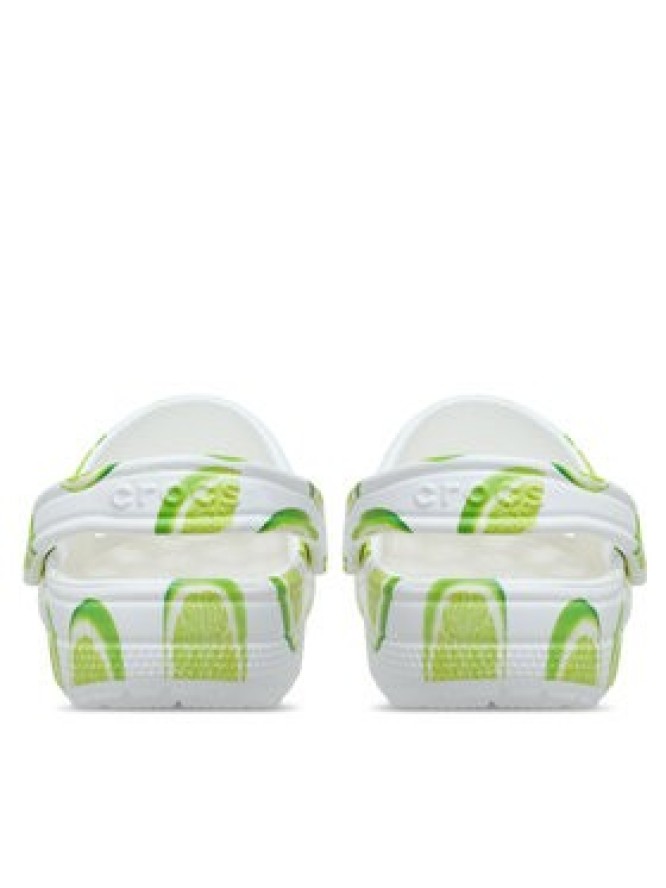 Crocs Klapki Classic Fresh Fruits Clog 211008 Biały