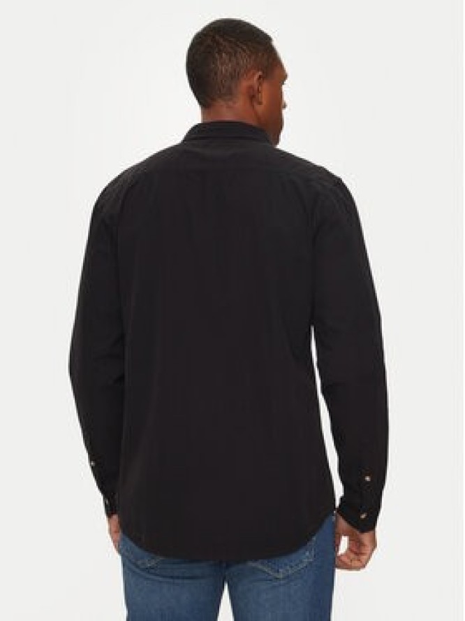 Guess Jeans Koszula M4YH35 WGCF1 Czarny Slim Fit