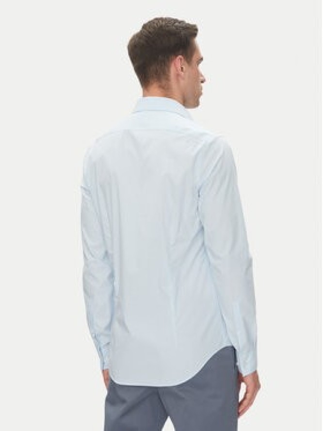 Calvin Klein Koszula LV019EU013 Błękitny Slim Fit