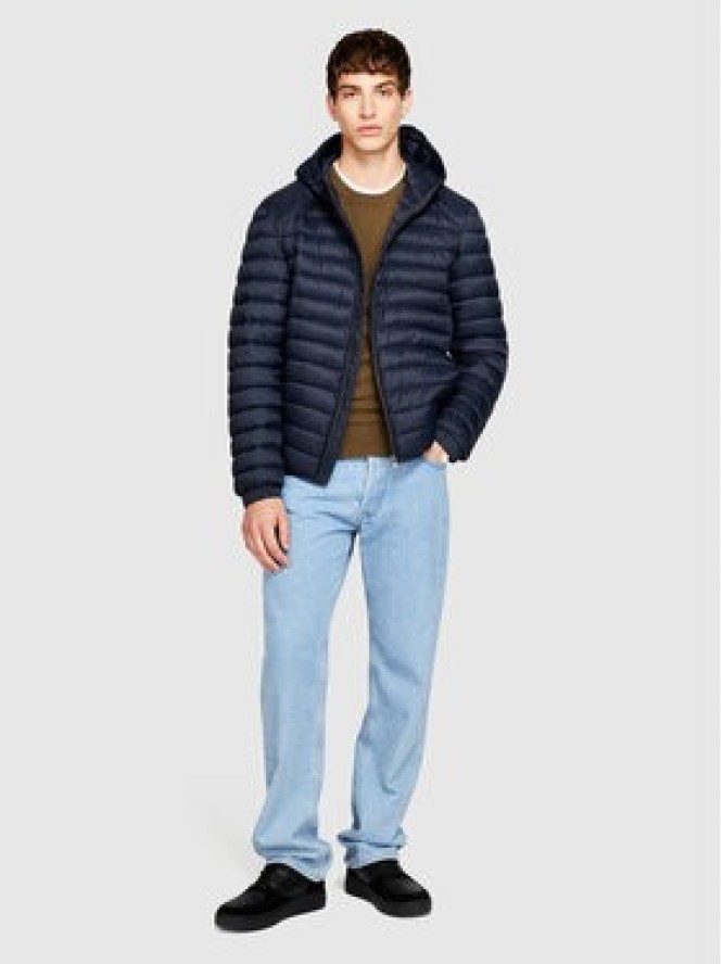 Sisley Kurtka przejściowa 2BA2SN02H Granatowy Slim Fit