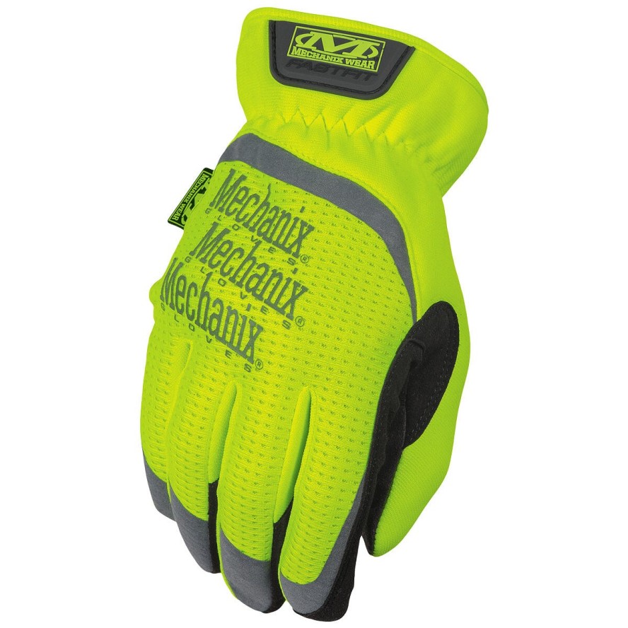 Wyścigowe rękawice motocyklowe Mechanix Wear Safety Fast Fit