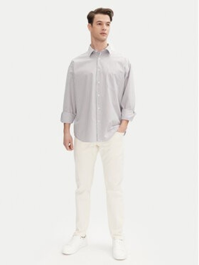 Jack & Jones Koszula Atlas 12271085 Szary Wide Fit