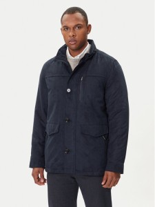 Bugatti Kurtka przejściowa 877400 81018 D Granatowy Regular Fit