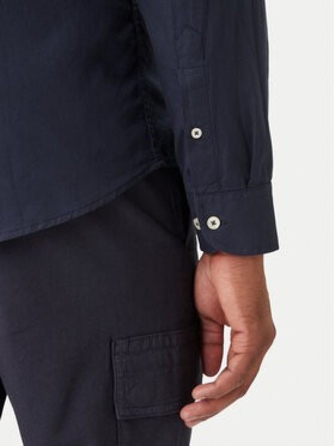 Aeronautica Militare Koszula 252CA1277UCT03532 Granatowy Regular Fit